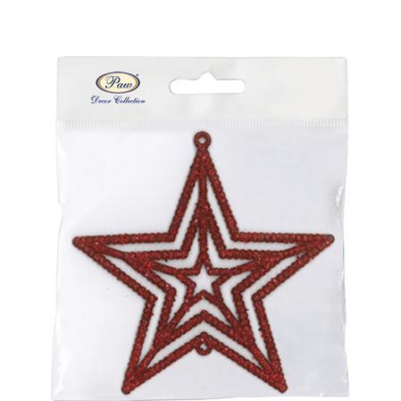 PAW ADT015 červené hvězdy 6ks