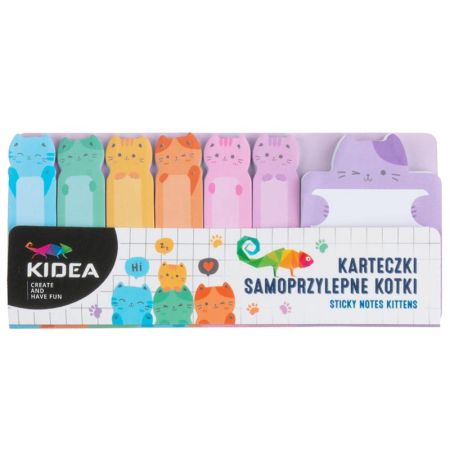 Samolepící bločky - Kočky 7 ks