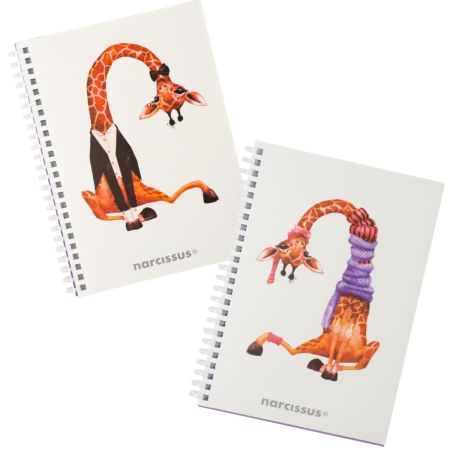 Blok SWING SP A5 80l čtvereček Žirafa ,balení 3 ks Blok SWING SP A5 80l čtvereček Žirafa ,balení 3 ks