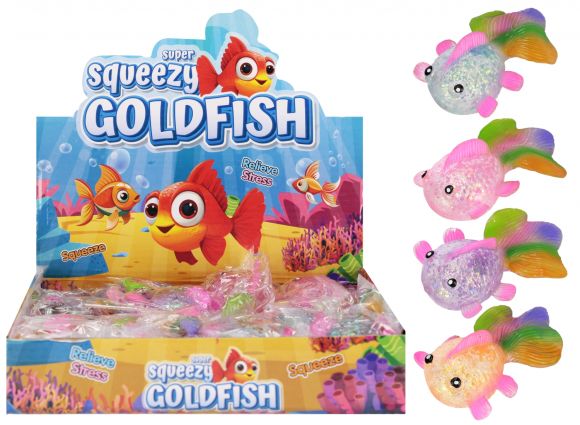 Mačkací kachna barevná 6 cm