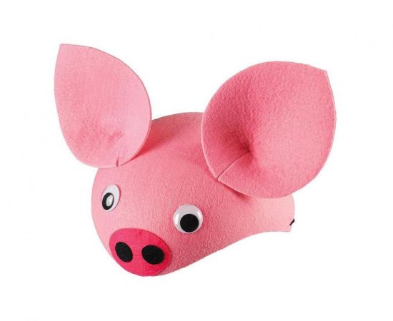 Párty čepice filcová Prasátko