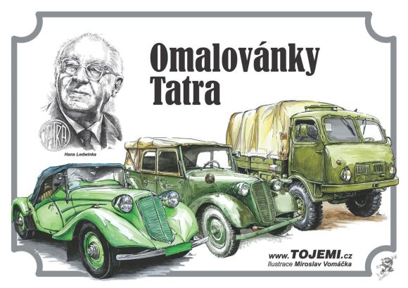Omalovánky A5 LUX Tatra Omalovánky A5 LUX Tatra
