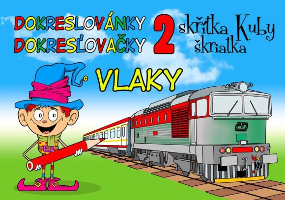 Omalovánky A5 LUX Kuba vlaky 2