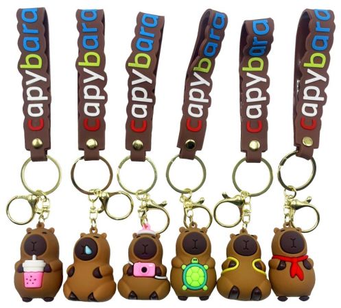 Klíčenka Kapybara ,balení 12 ks