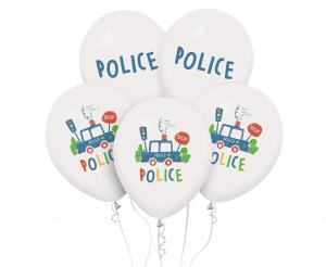 Balónek POLICE 5 ks