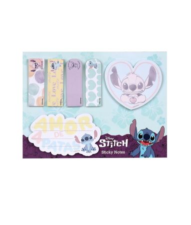 Samolepící bločky - Stitch zelené