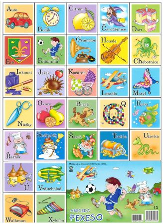 Pexeso Abeceda Pexeso Abeceda