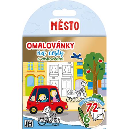 Omalovánky na cesty - Město 2338-6