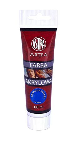 ASTRA barva akrylová 60ml modrá ultram.