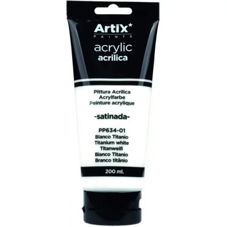 Barva akrylová 75 ml bílá