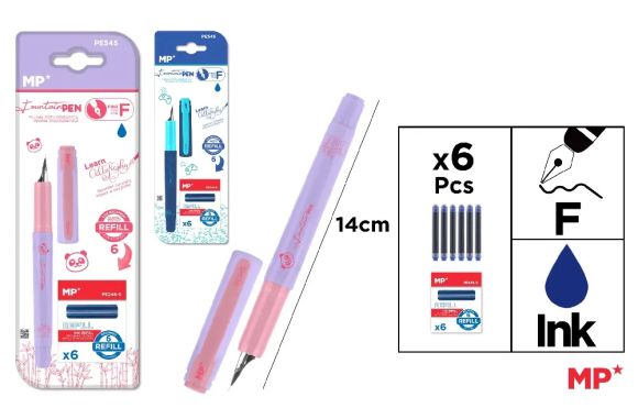 Pero na bombičky s hrotem + bombičky 6 ks