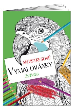 Omalovánky A4 antistresové mix ,balení 2 ks