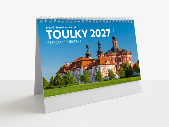 2027 kalendář stolní Toulky ČR 302