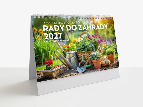 2027 kalendář stolní Rady do zahrady 304
