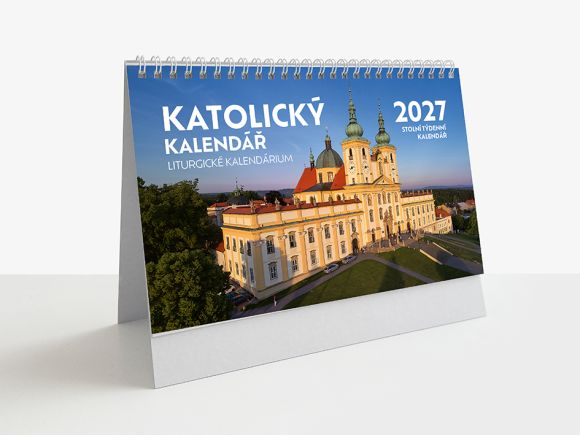 2027 kalendář stolní Katolický 305
