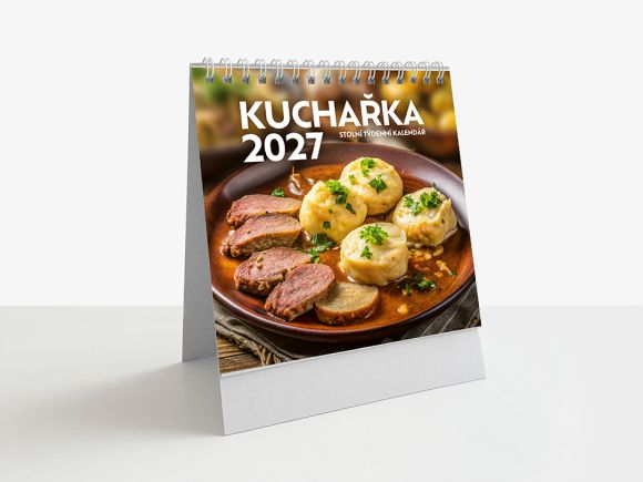 2027 kalendář stolní SMALL Kuchařka 328