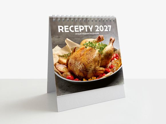 2027 kalendář stolní SMALL Recepty 329