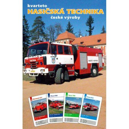 MP karty kvarteto  Hasičská techn.