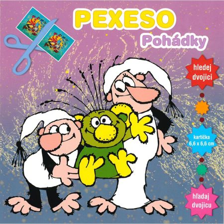 AKIM pexeso v sešitu Pohádkový svět MAXI AKIM pexeso v sešitu Pohádkový svět MAXI