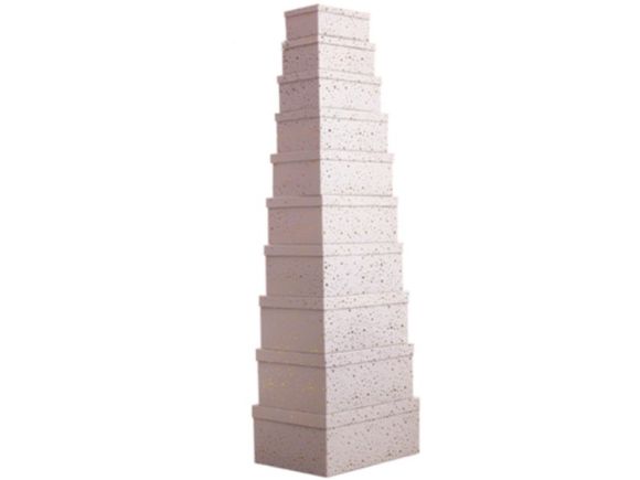 Dárkové krabice - obdélník velký 10 ks LUX 41