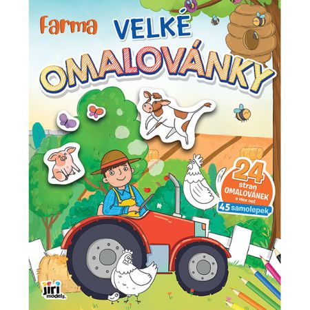 Omalovánky velké Farma 4283-7