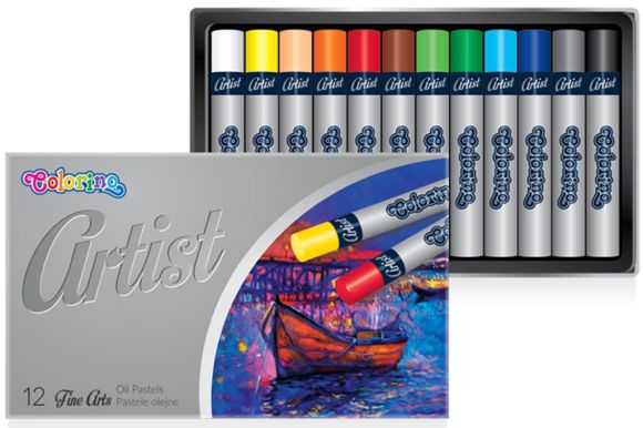 Colorino Artist pastele olejové 12ks Colorino Artist pastele olejové 12ks