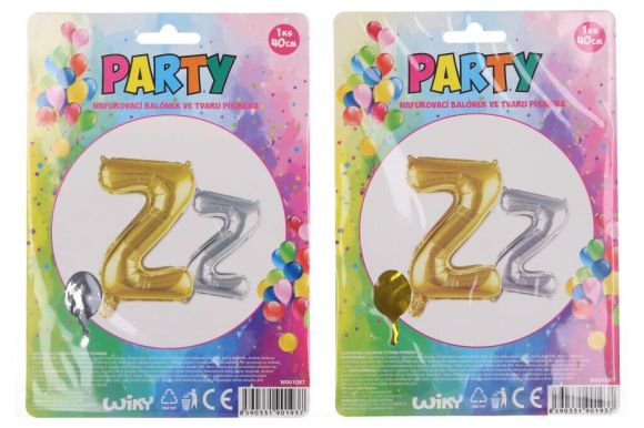 W-Balónek nafuk. písmeno Z