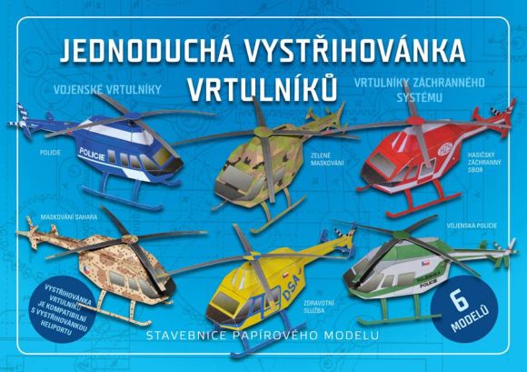 Vystřihovánky ZI Vrtulníky II.vyd.
