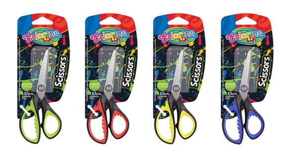 Colorino nůžky 13,8cm blistr  /12/