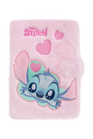 STITCH notes Fluffy Pink A5 80l čtv.