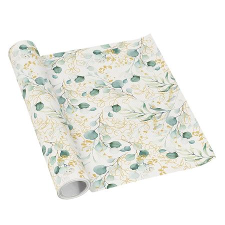 Běhoun stolní airlaid 40x500cm Golden Eucaliptus Běhoun stolní airlaid 40x500cm Golden Eucaliptus