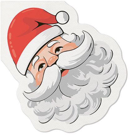 Papírový ubrousek Airlaid Classic Santa Claus