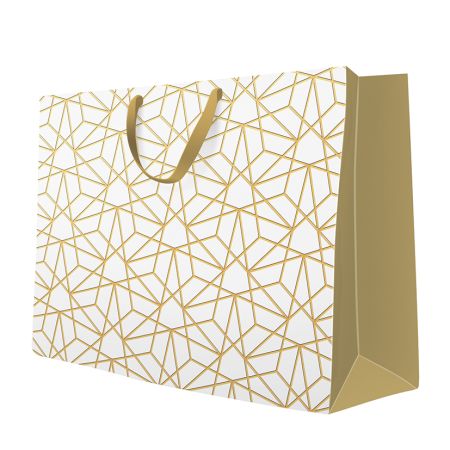 Papírová taška PAW lux XXL Luxury Mesh ,balení 10 ks
