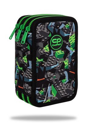 Penál 3 zipy Jumper Kids from the block - vybavený Penál 3 zipy Jumper Kids from the block - vybavený