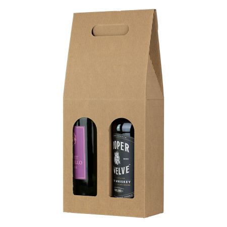 Dárková krabice na 2 láhve PN-2 ,balení 5 ks