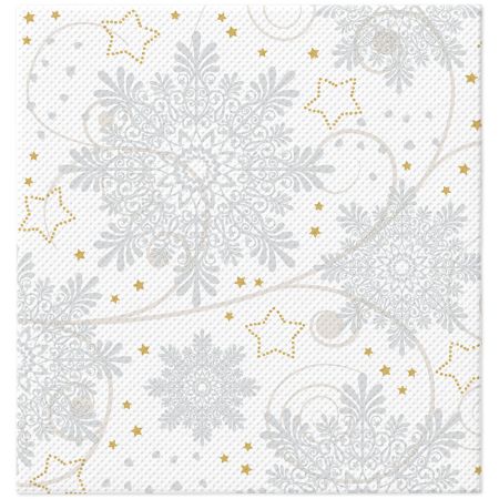 Ubrousky PAW Softpoint Snowflakes silver 20ks Snowflakes silver Ubrousky PAW Softpoint Snowflakes silver 20ks Snowflakes silver