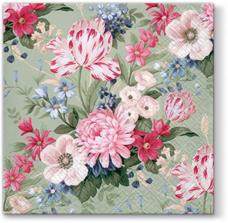 Ubrousky PAW Dekor L (20ks) Calm Flowers