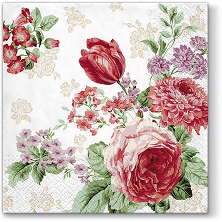 Ubrousky PAW Dekor L (20ks) Mysterious Roses