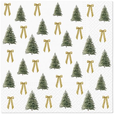 Ubrousky PAW Dekor L (20ks) Ribbon Forest