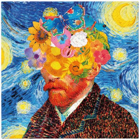 Ubrousky PAW Dekor L (20ks) Van Goghs  Floral Dream