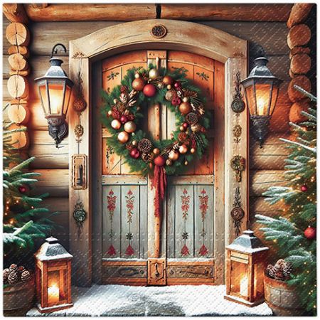 Ubrousky PAW Dekor L (20ks) Doorway to Christmas Ubrousky PAW Dekor L (20ks) Doorway to Christmas