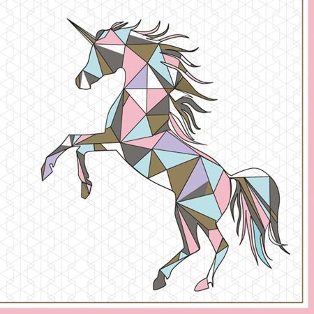 Ubrousky DAISY L (20ks) Graphic Wild Unicorn