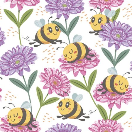Ubrousky DAISY L (20ks) Happy Bees