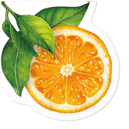 Ubrousky PAW Dekor RF (12ks) Pure Orange