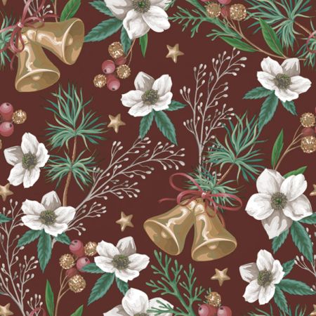 Ubrousky MAKI L (20ks) Elegant Winter Back on Claret Ubrousky MAKI L (20ks) Elegant Winter Back on Claret