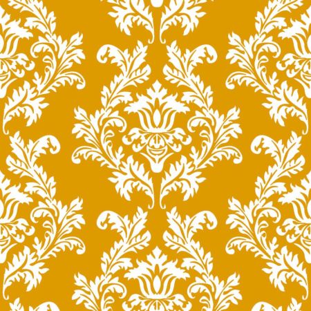 Ubrousky MAKI L (20ks) Gold & White Wallpaper