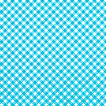 Ubrousky MAKI L (20ks) Diagonal Light Blue Check