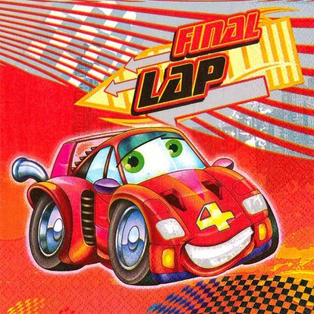 Ubrousky MAKI L (20ks) Little Red Car