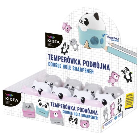 Ořezávátko Cute Animals duo ,balení 12 ks
