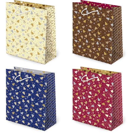 Vánoční papírová taška XL sestava 47 ,balení 10 ks